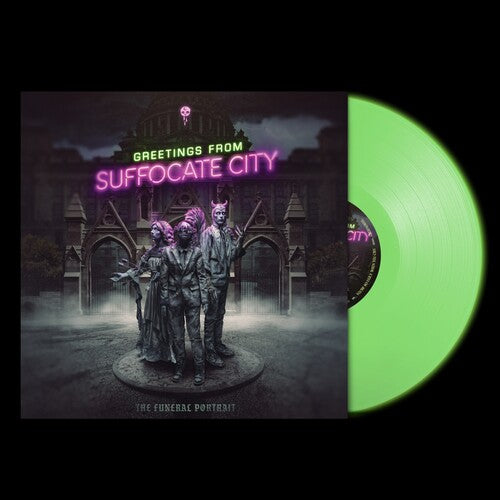 The Funeral Portrait: Greetings From Suffocate City - Neon Green ( RECORD )