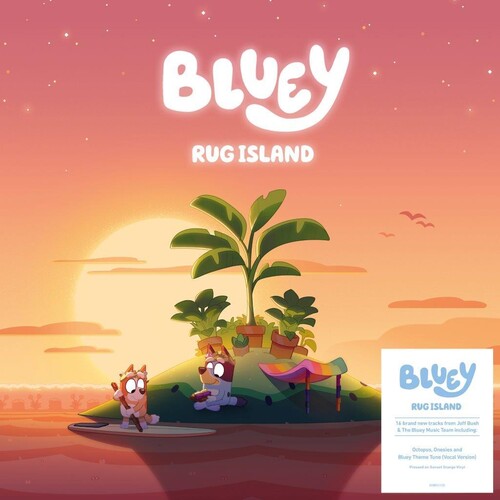 Bluey: Rug Island - Sunset Orange Colored Vinyl ( RECORD )