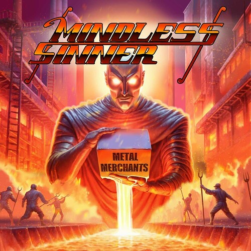 Mindless Sinner: Metal Merchants - Orange ( RECORD )