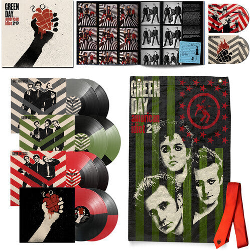 Green Day: American Idiot (20th Anniversary Deluxe Edition) [Split-Color 8LP + 2 Blu-ray] ( RECORD )