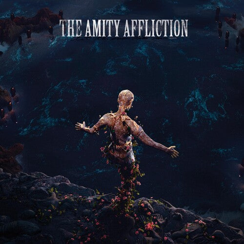 The Amity Affliction: Let The Ocean Take Me   (Sea Blue with Heavy White Splatter) ( RECORD )