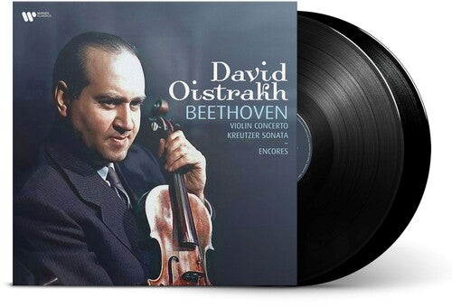 David Oistrakh: Beethoven: Violin Concerto, Kreutzer Sonata - Encores ( RECORD )
