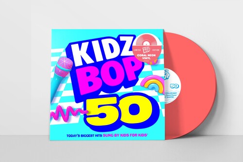 Kidz Bop Kids: Kidz Bop 50    [Neon Coral LP] ( RECORD )