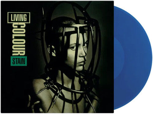 Living Colour: Stain- Limited 180-Gram Translucent Blue Colored Vinyl ( RECORD )