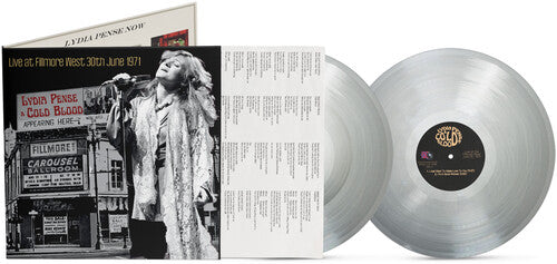 Lydia Pense & Cold Blood: Live At Fillmore West - June 30 1971 - Silver ( RECORD )