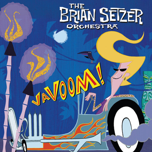 Brian Setzer Orchestra: Vavoom!               (Jacket-Caravan Yellow) ( RECORD )