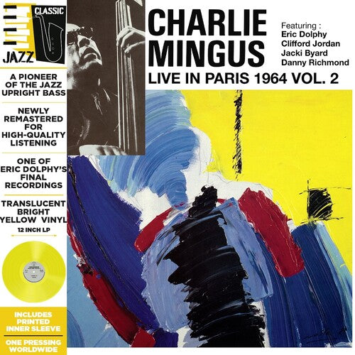 Charlie Mingus: Live in Paris, 1964 Vol. 2 - Translucent Bright Yellow ( RECORD )