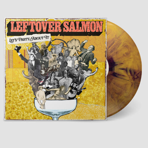 Leftover Salmon: Let's Party About It - Deep Yellow / Purple Twisted ( RECORD )