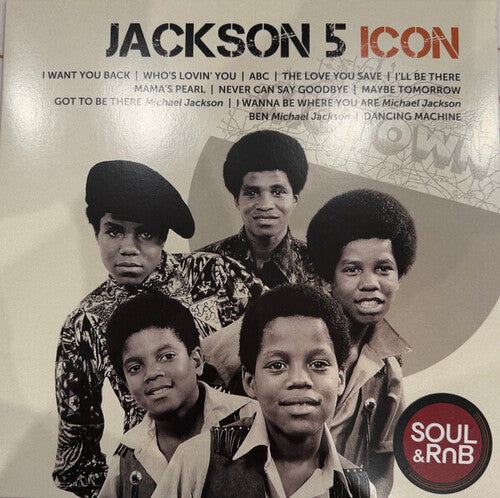The Jackson 5: Icon - Limited Sky Blue Colored Vinyl ( RECORD )