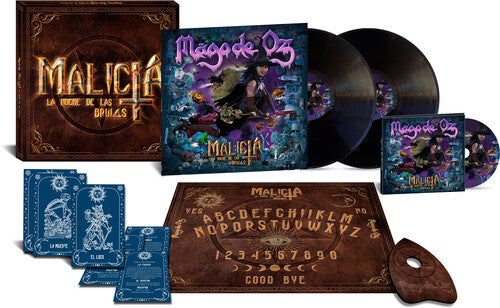 Mago De Oz: Malicia - Ltd Deluxe Edition Incl. Double Vinyl + CD + OUIJA Board with Planchette + 6 Tarot Cards ( RECORD )