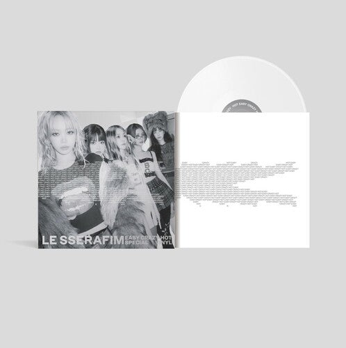 Le Sserafim: 'EASY-CRAZY-HOT' SPECIAL VINYL [SILVER WHITE] ( RECORD )