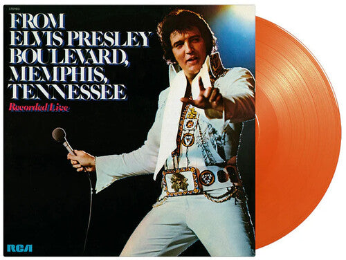 Elvis Presley: From Elvis Presley Boulevard Memphis - Limited 180-Gram Orange Colored Vinyl ( RECORD )