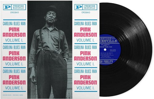 Pink Anderson: Vol. 1: Carolina Blues Man (Bluesville Acoustic Sounds Series) ( RECORD )