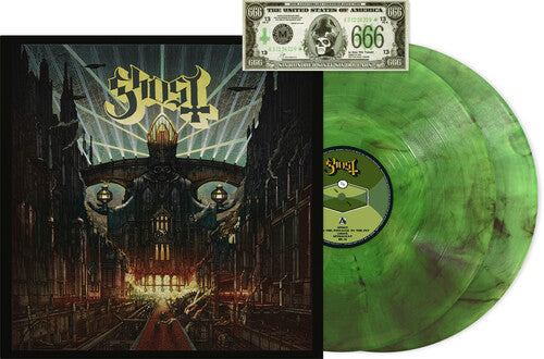Ghost: Meliora: Deluxe 10th Anniversary - Green Smoke Colored Vinyl ( RECORD )