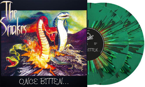 The Snakes: Once Bitten... - Limited Splatter Green Vinyl ( RECORD )
