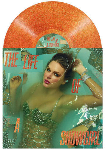 Taylor Swift: The Life of a Showgirl  [Orange Glitter Vinyl] ( RECORD )