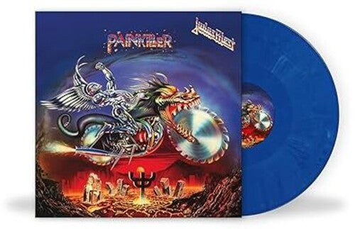 Judas Priest: Painkiller - NAD Blue & Blue White Marble Vinyl ( RECORD )