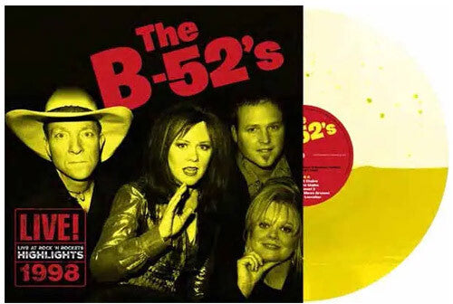 The B-52's: Live at Rock 'N Rockets - Yellow Liquid Vinyl ( RECORD )