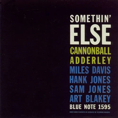 Cannonball Adderley: Somethin' Else - Limited 180-Gram Crystal Clear Vinyl with Bonus Tracks ( RECORD )