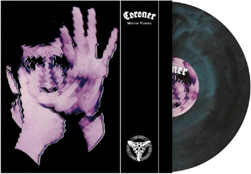 Coroner: Mental Vortex - Transparent Orange Splatter Vinyl In Gatefold Sleeve With Black Poly-Lined Inners ( RECORD )