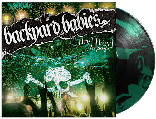 Backyard Babies: Live Live In Paris - Limited 180-Gram Black with Green Inkspot Colored Vinyl ( RECORD )