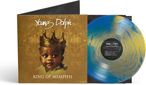Young Dolph: King of Memphis (10 Yr Anniversary) Royalty Blue/Gold ( RECORD )
