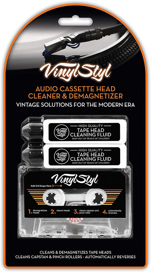 Audio Cassette Head Cleaner & Demagnetizer [Accessory]
